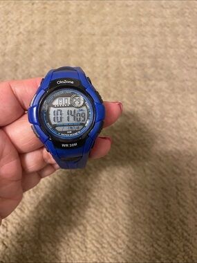 Kids Blue Digital Sports Watch